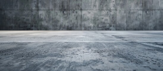 Canvas Print - High resolution concrete floor texture suitable for images with copy space image