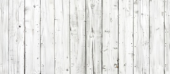 Leinwandbilder - Soft white wood plank texture providing a background with space for text or design elements ideal for showcasing art or decorations in a copy space image