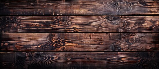 Aufkleber - Wooden board background with space for text or graphics in the center of the image. Creative banner. Copyspace image