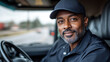 © GoodandEvil - Smiling man in black cap behind the wheel of vehicle