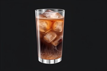 Poster - cola with ice