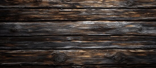 Aufkleber - Aged teak wood texture backdrop Classic wood background. with copy space image. Place for adding text or design