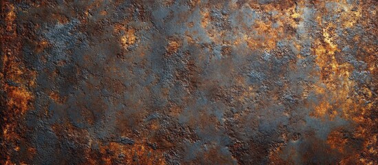 Aufkleber - Abstract background featuring rusty metal Metal background. with copy space image. Place for adding text or design