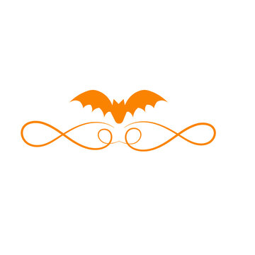 Halloween Bat Divider