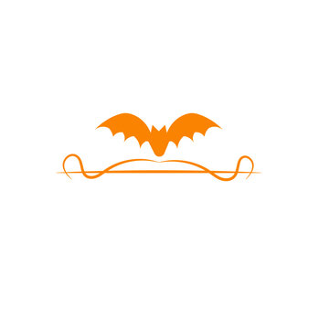 Halloween Bat Divider