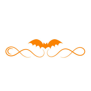Halloween Bat Divider