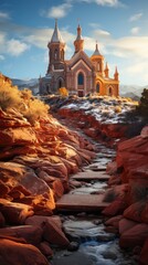 Canvas Print - church of the holy cross