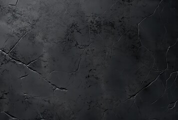 Aufkleber - Cracked Black Surface with Irregular Lines
