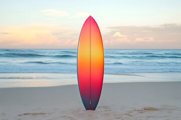 Poster - surfboards on the beach