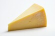 © anzodesign - Aged cheddar cheese wedge on a light background