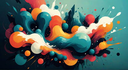 abstract watercolor background