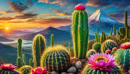 Wall Mural - cactus 