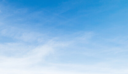 Wall Mural - clear blue sky with no clouds