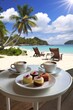 © Valentin - coffee and cake on the beach