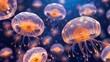 © Anzhela - Essential jellyfish in ocean vital to Earth s intricate marine ecosystem balance banner