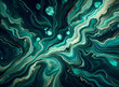 © north100 - abstract background green stone pattern malachite wallpaper