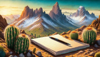 Wall Mural - cacti