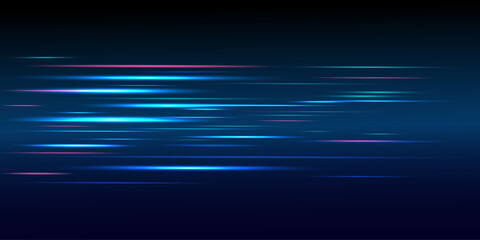 Poster - high speed line movement design. hi-tech. abstract technology background. vector illustration.