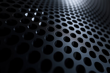 Wall Mural - black 3d mesh background