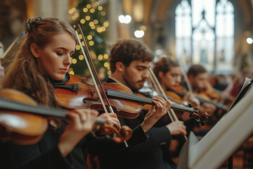 Wall Mural - Wedding orchestra