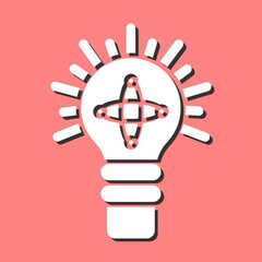 Poster - Light Bulb Vector Icon