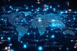 © dendyh7 - Global Digital Business Network Connection Illustration created with Generative AI