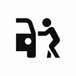 © Nijat - car thief robber icon sign