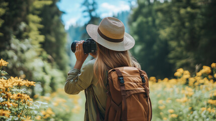 Travel photography in nature