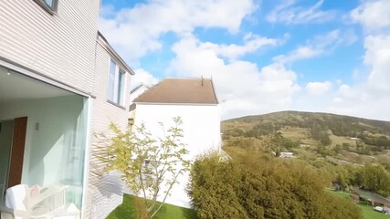 Poster - Apartment Renovation Concept With Scenic Outdoor Views Generative AI