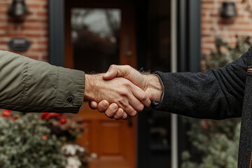 Wall Mural - handshake