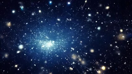 Wall Mural - animation of abstract cosmic background. hyper jump into another galaxy. speed of light, neon glowin