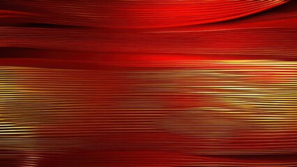 abstract wavy backdrop in red and gold