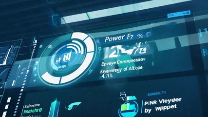 Poster - real-time energy consumption dashboard for factory generative ai