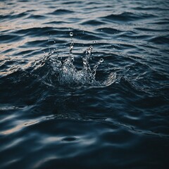 The serenity of water showcased in beautiful macro photography