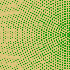 Poster - Geometrical abstract halftone circle pattern background -  vector design