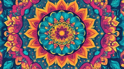 Leinwandbilder - Versatile background vector with diverse elements, suitable for a wide range of themes and designs. Ideal for adding text, graphics, or creative overlays
