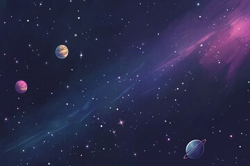 Poster - Versatile background vector with diverse elements, suitable for a wide range of themes and designs. Ideal for adding text, graphics, or creative overlays