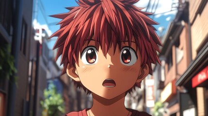 Poster - Captivating 3D Anime Scene with Fluid Pacing and Cinematic Visuals