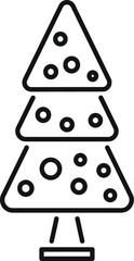 Poster - hologram christmas tree is projecting a festive atmosphere with its futuristic design, perfect for t
