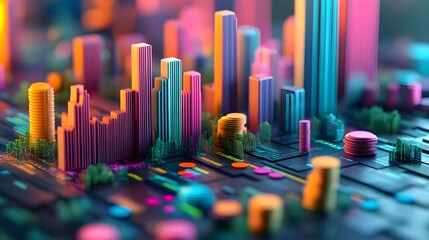 Poster - Comprehensive Analysis of Economic Trends and Inflation Data Visualized