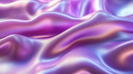 Poster - textured purple fabric draping smoothly in soft waves under diffused light