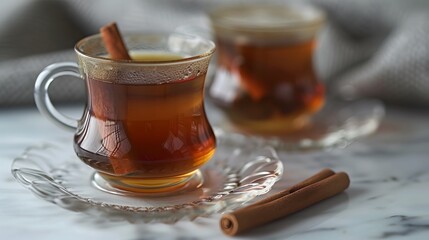 Poster - Warm Cinnamon Tea