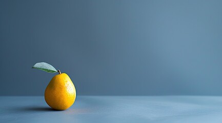 Sticker - lemon on a table