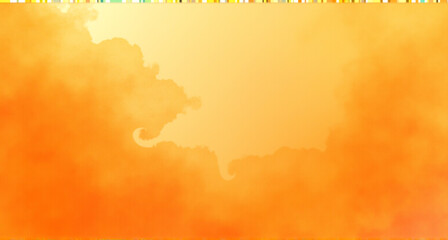 Poster - background with orange