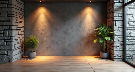 Wall Mural - interior of a room