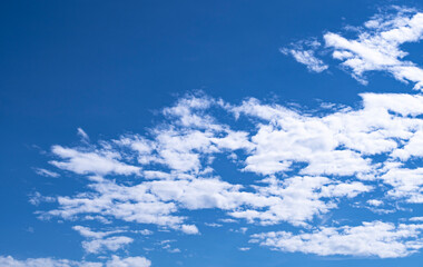 sky, fluffy white clouds, freedom, beauty, atmosphere, background pattern, clean, colorful, light blue