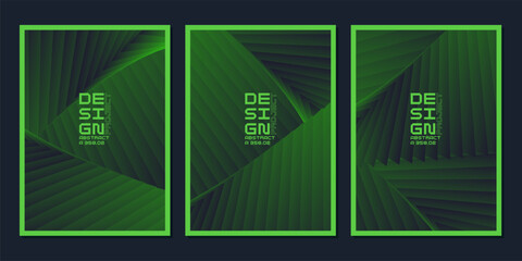 Fototapete - A template to use in your design. Template for text information. A composition of geometric shapes. Vector illustration. Graphic elements for design and creativity.