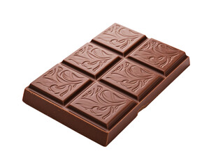 a chocolate bar with a design on it