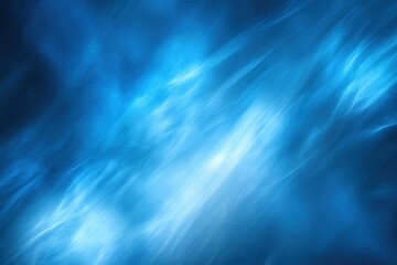 Poster - Abstract blue gradient background with a vignette effect for design purposes