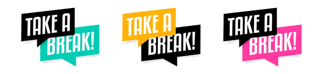 Sticker - Take a break